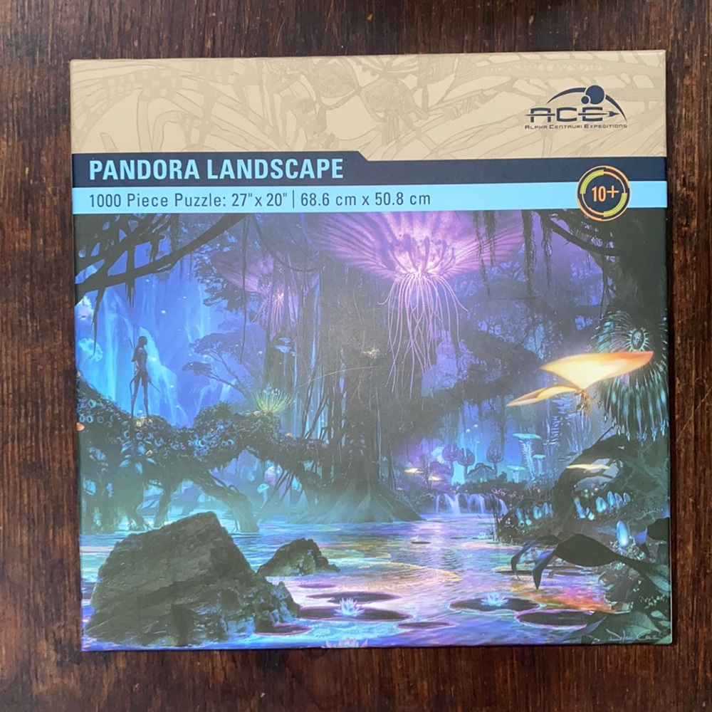 Disney Parks Pandora World of Avatar puzzle
